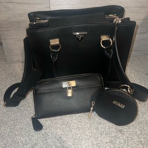 Guess Alexie Girlfriend Satchel Bag & Wallet Set